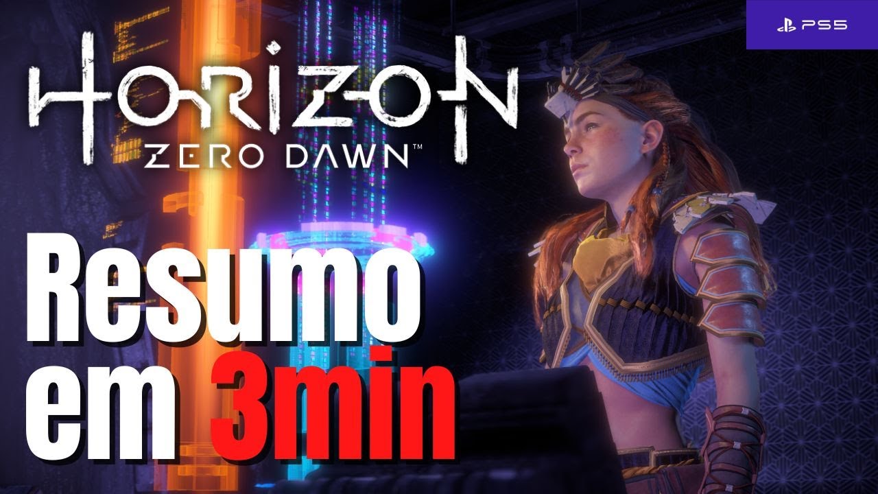 Horizon Zero Dawn - Resumo em apenas 3 minutos! #horizonzerodawn