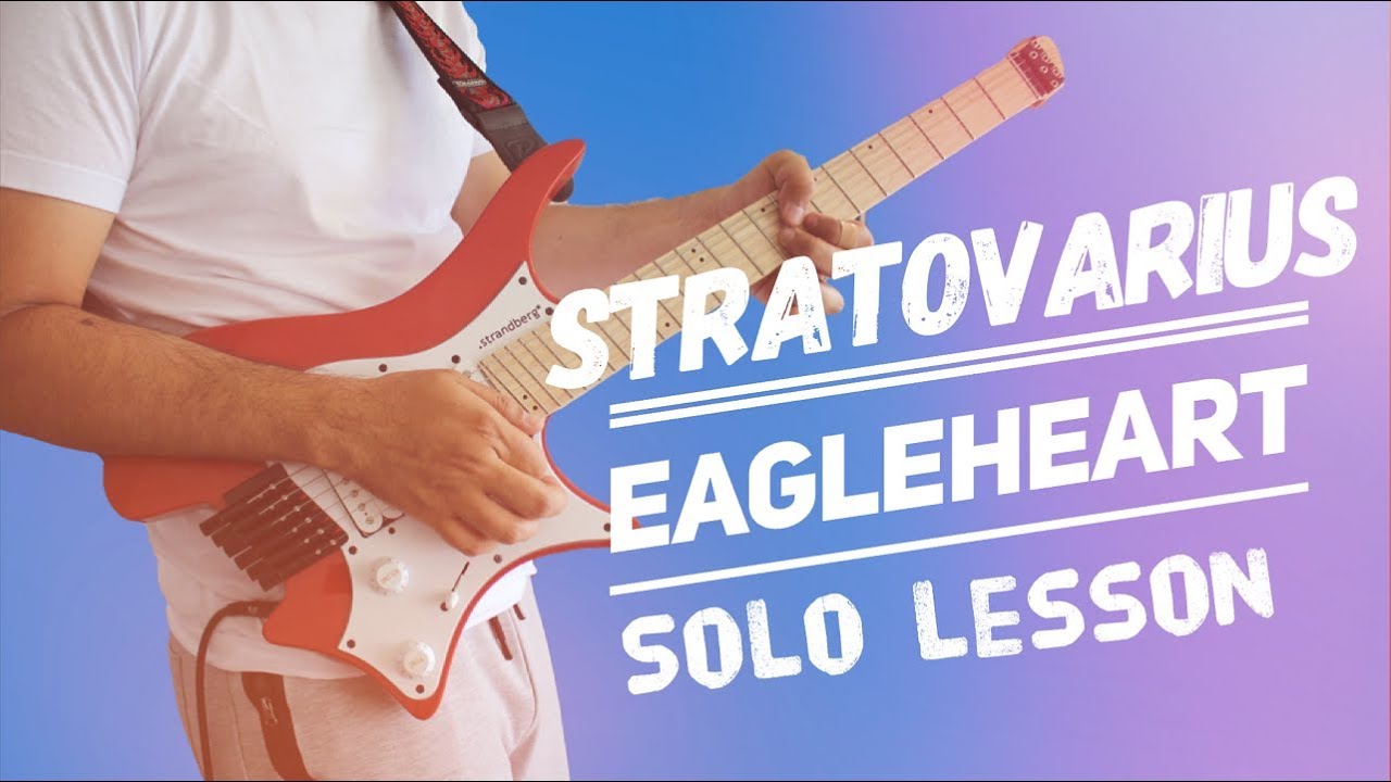 Guitar Study: Stratovarius - Eagleheart Solo Lesson + TAB