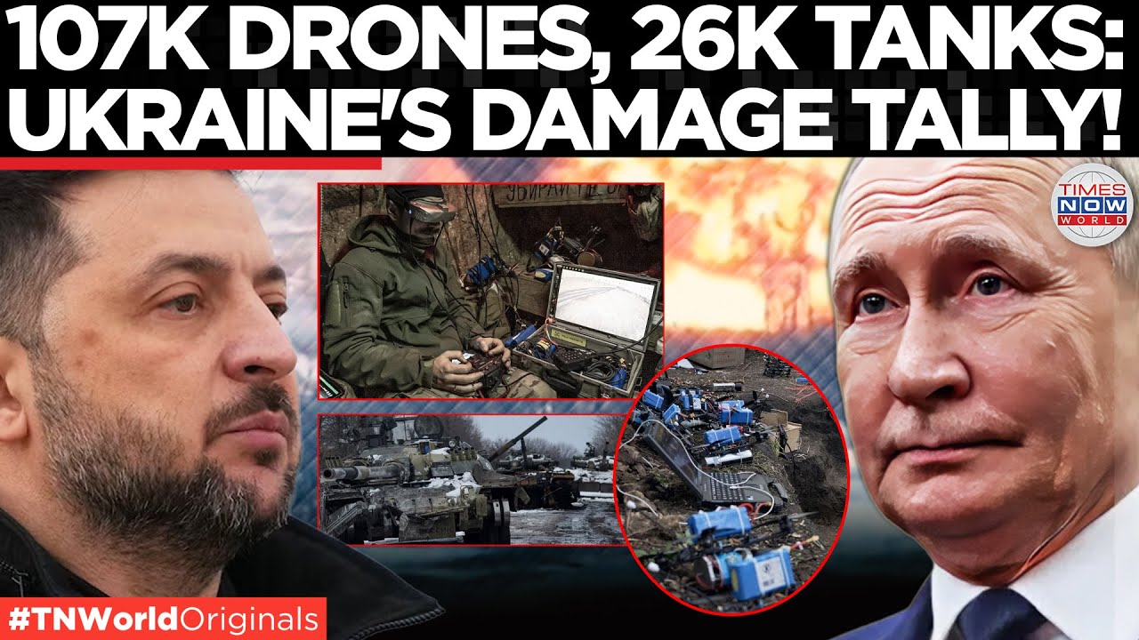 KHARKIV UNDER ATTACK: Russia Claims Podoly, 100,000+ Drones, Tanks Destroyed | Times Now World
