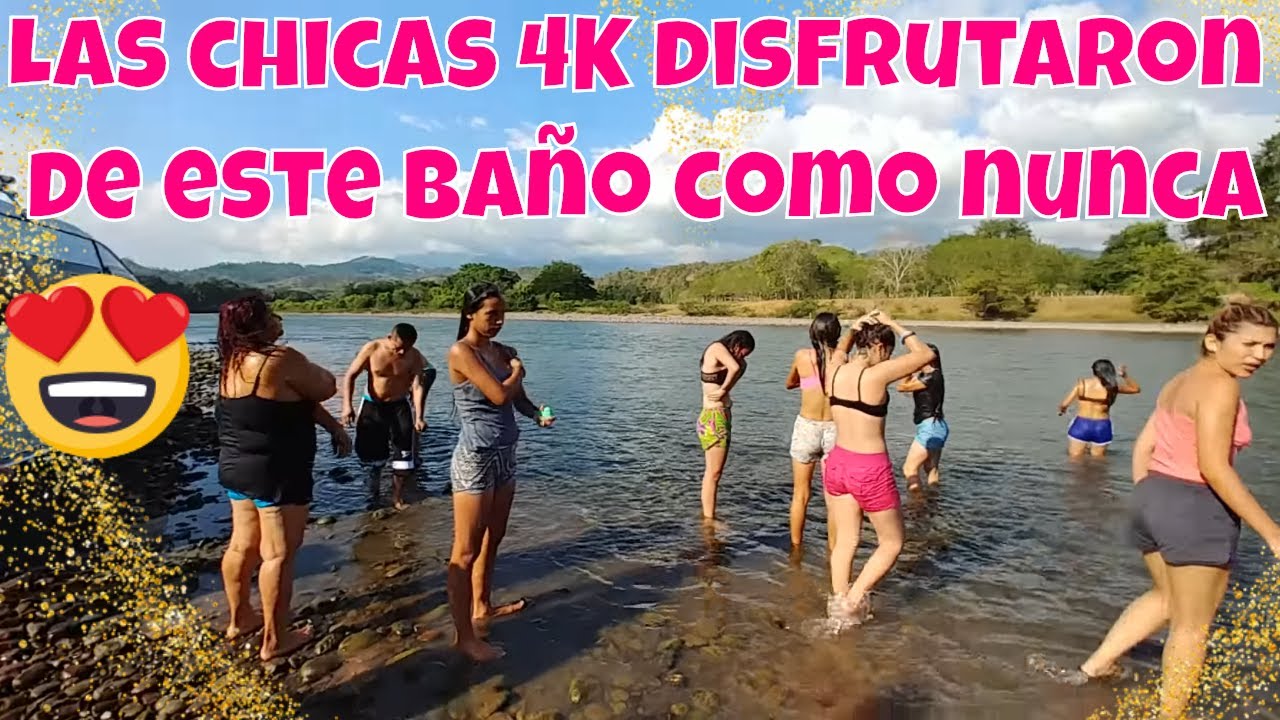 Las chicas 4K se restregaron la mugre en este hermoso rio en Honduras😂 Parte 4