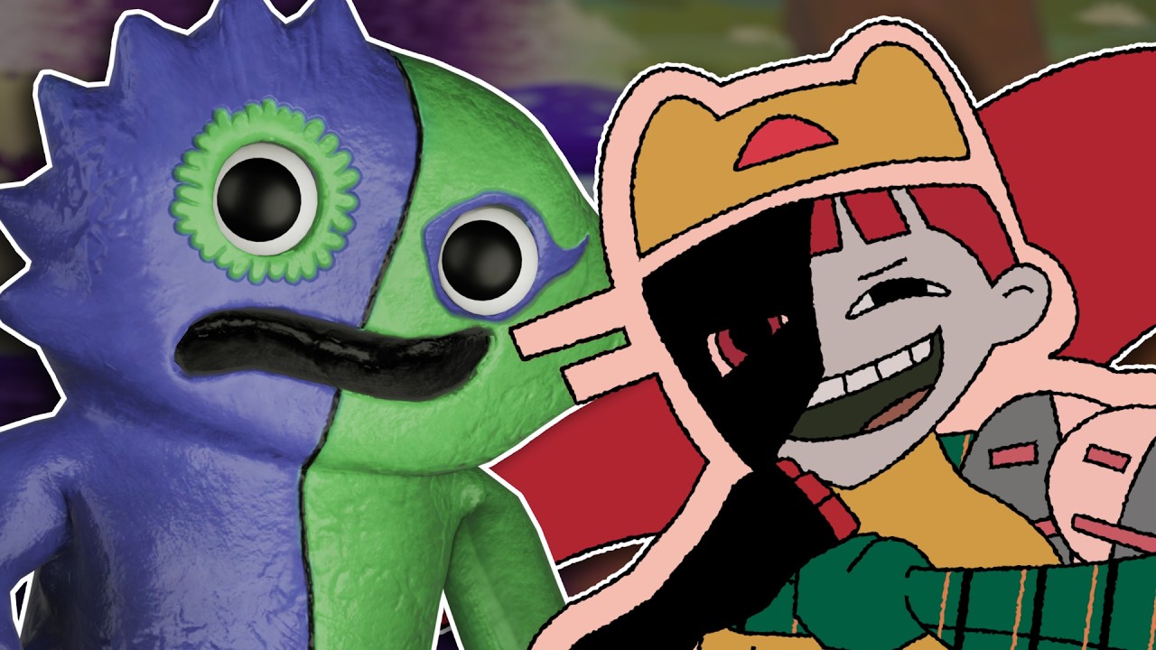 Bittergiggle vs Taski Maiden - Rap Battle! (Garten of Banban vs ENA: Dream BBQ)