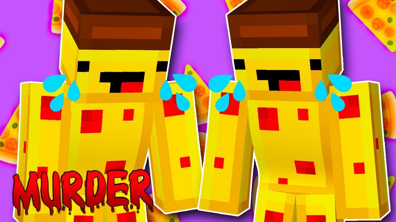 HOJE NÃO É DIA DE PIZZA! 🍕 - Minecraft Murder Mystery