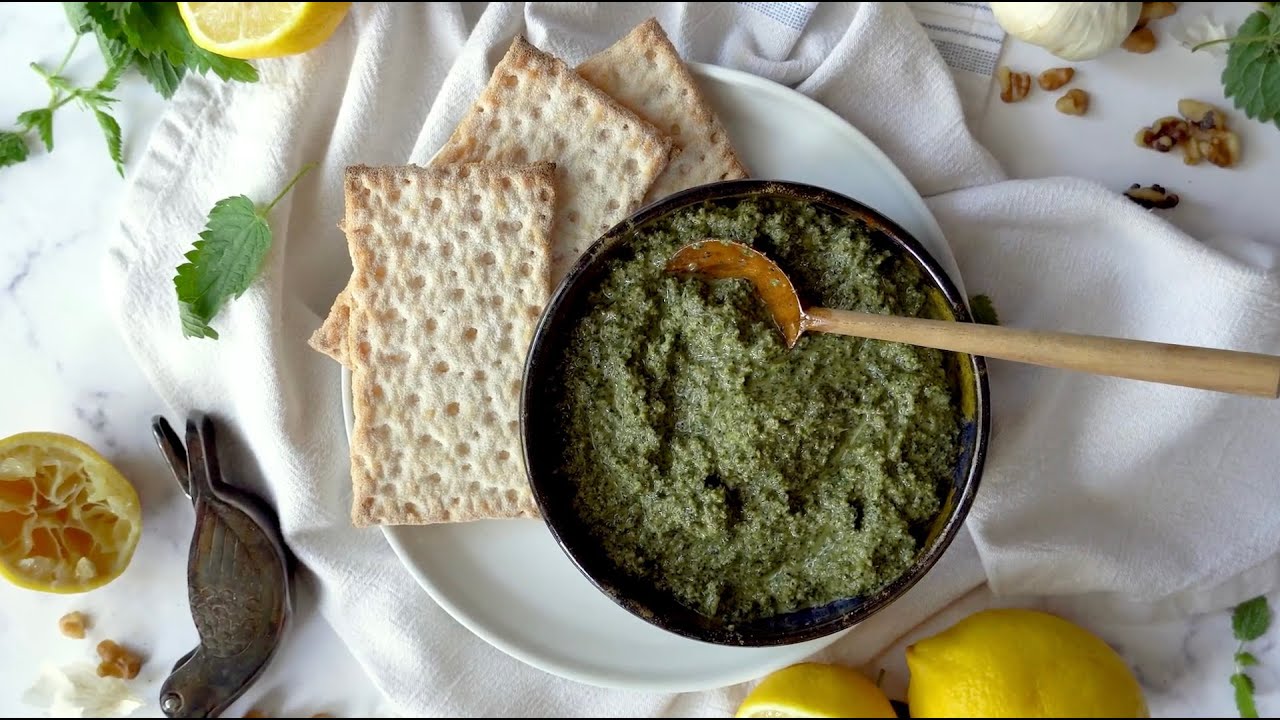 Explore the World of Kitchen Herbalism: Nettle Pesto