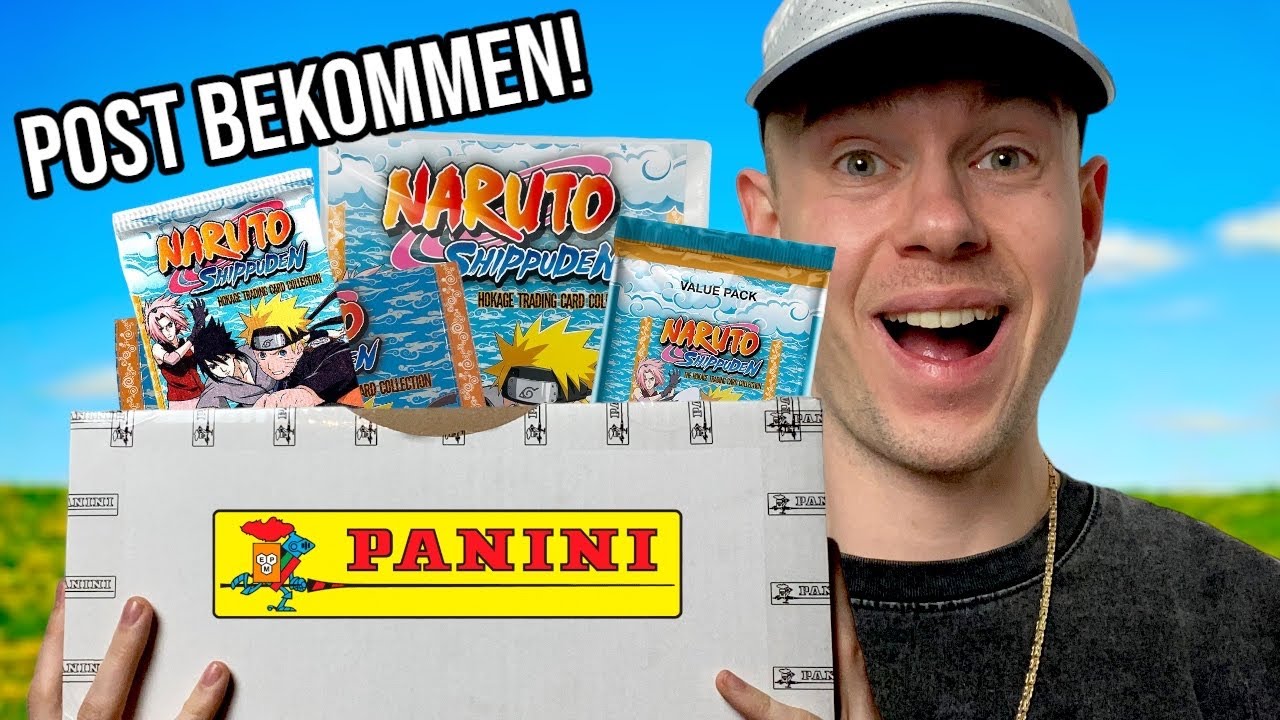 Wir öffnen die NEUEN Naruto Karten von PANINI! (Hype!)