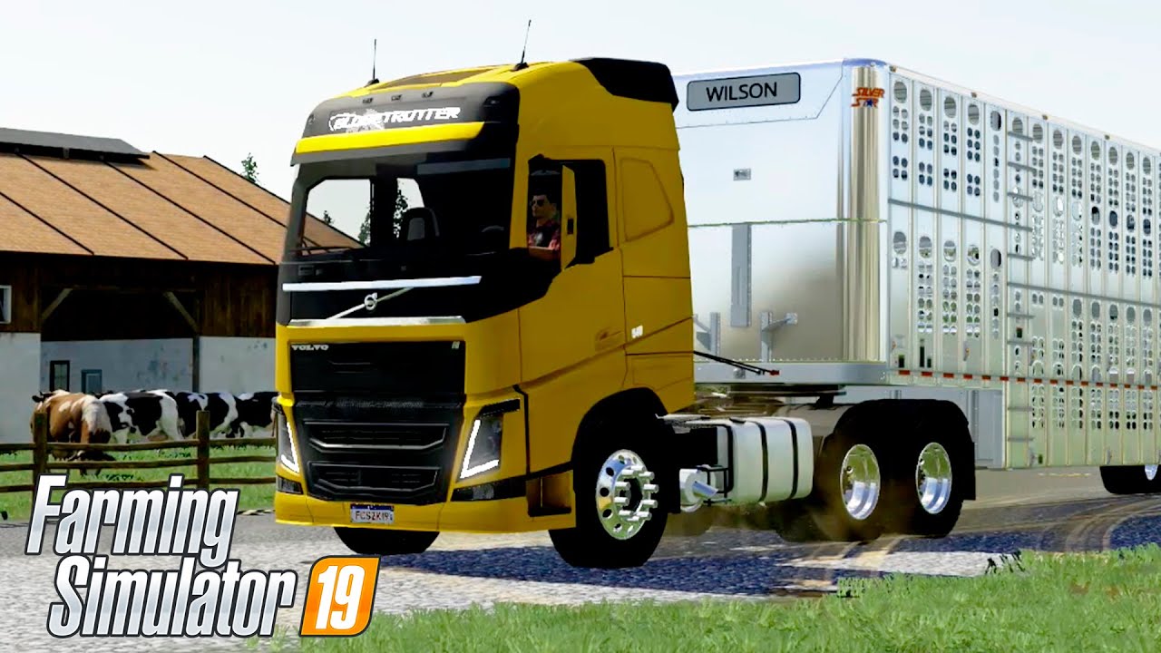 TRANSPORTANDO NOSSOS NOVOS ANIMAIS | Farming Simulator 19 | Evolução Constante - Episódio 54