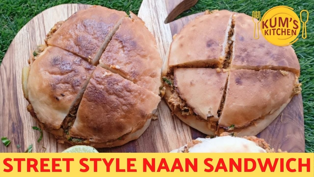 STREET STYLE NAAN SANDWICH | MINARA MASJID NAAN CHAP | Ramadhan Special | EASY RECIPE
