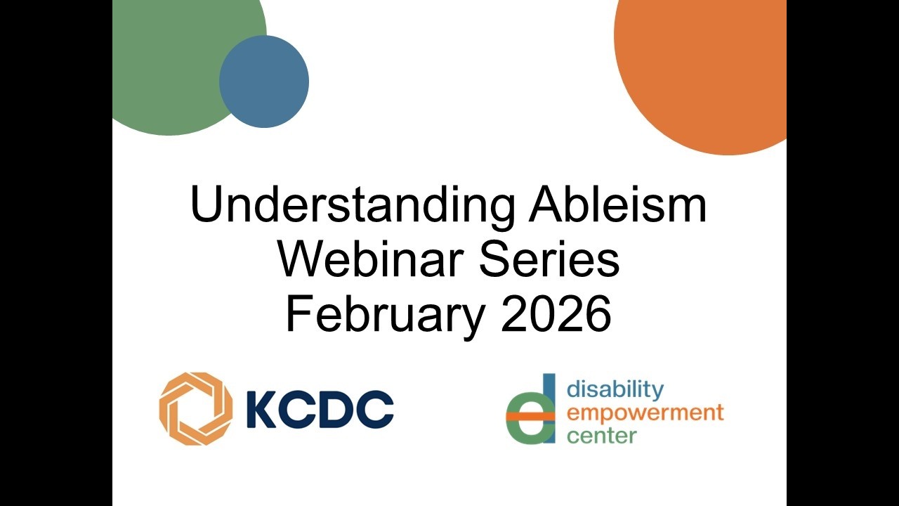 Understanding Ableism Webinar - Artists with Disabilities