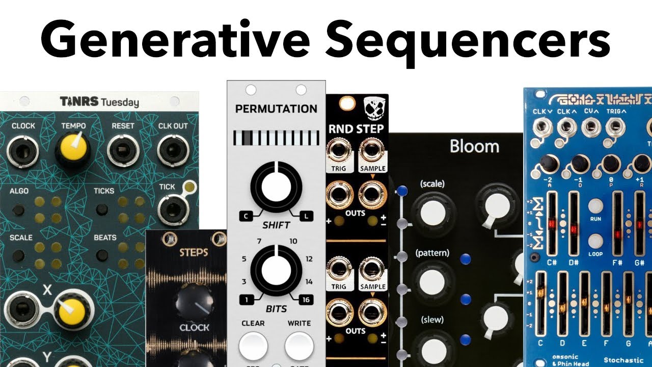 Generative sequencers