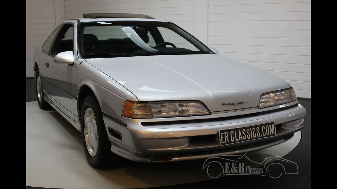 Ford Thunderbird 3.8 V6 SC 1992 -VIDEO- www.ERclassics.com