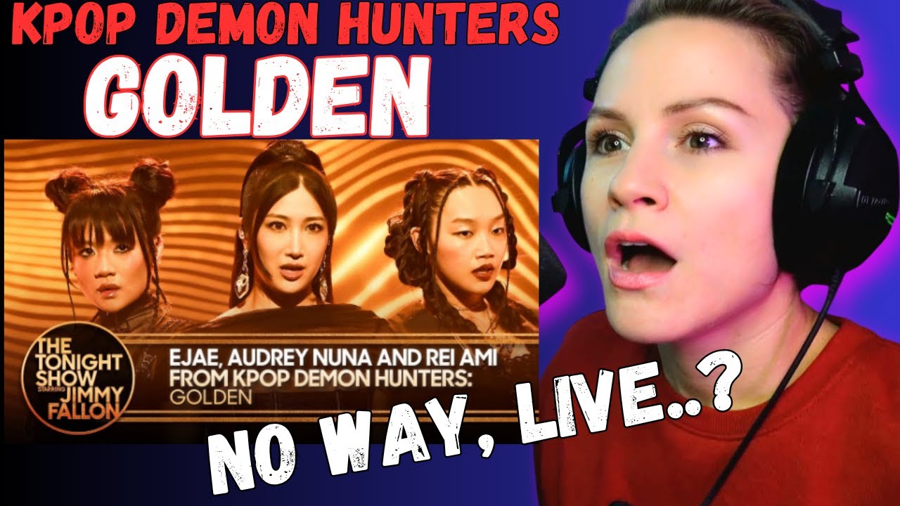 ✨Professional Musician Reacts to &ldquo;Golden 🎙️ LIVE&rdquo; K-Pop Demon Hunters on Jimmy Fallon