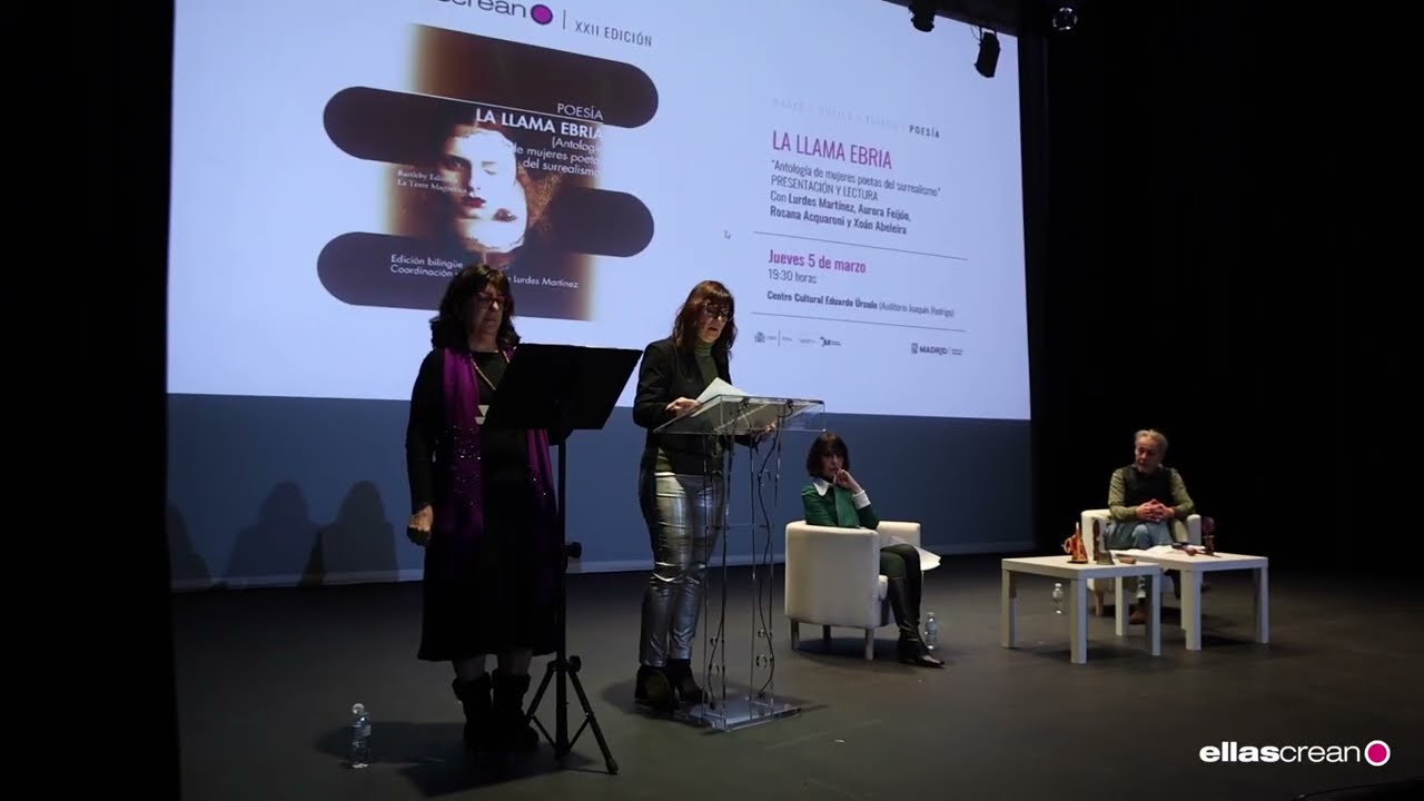 LA LLAMA EBRIA (Antología de mujeres poetas del surrealismo) - Festival Ellas Crean 2026