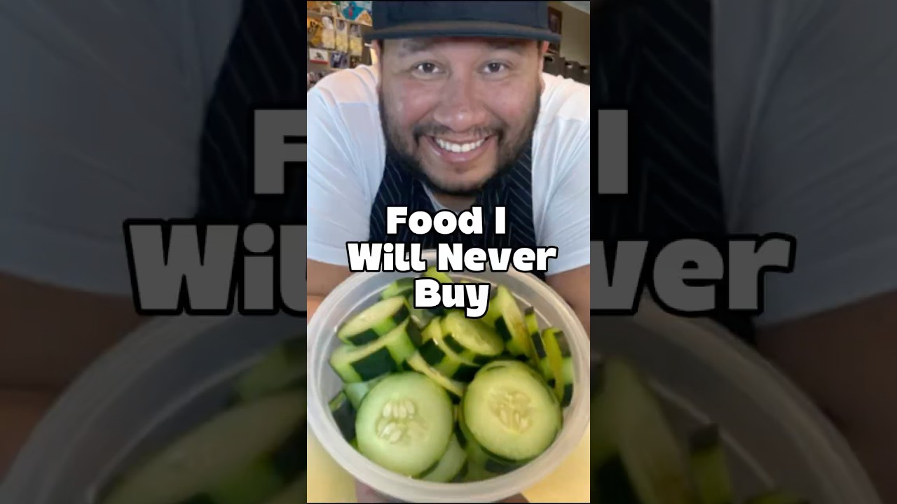 Foods I will never buy