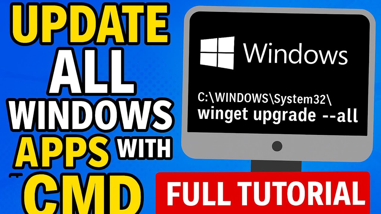 Как использовать Winget для обновления всех приложений Windows через CMD. Полное руководство.