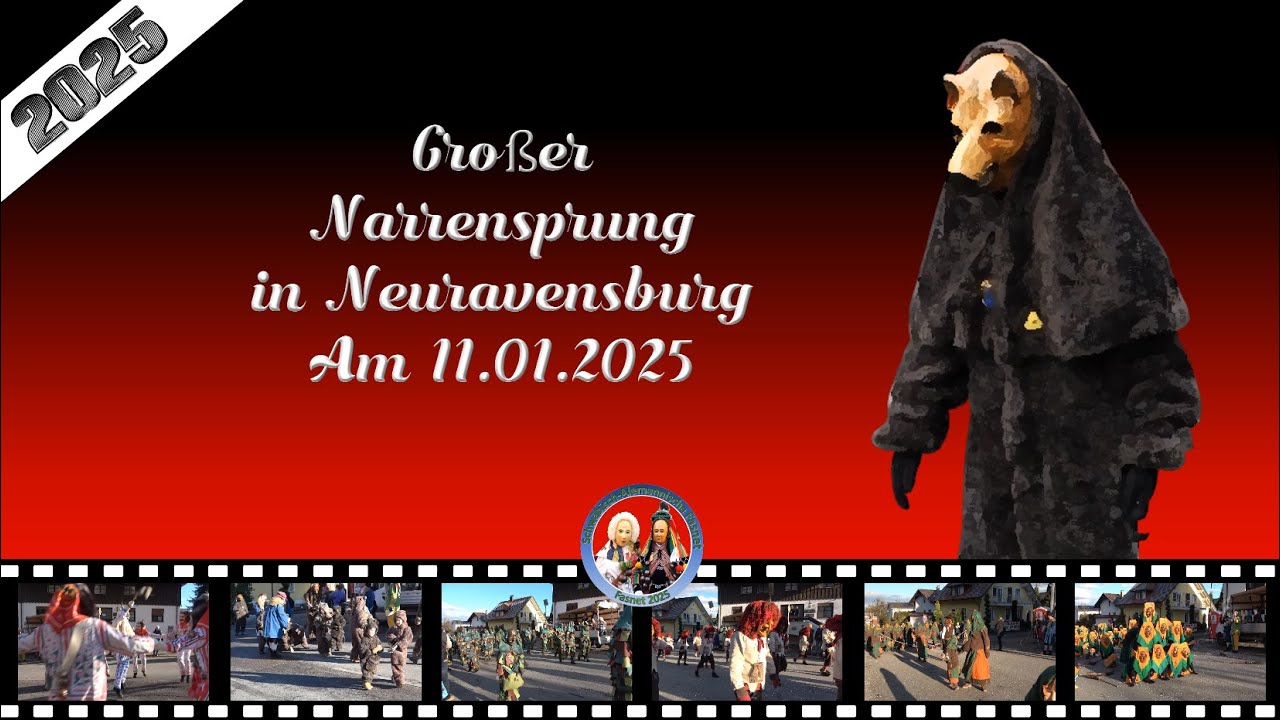 11.01.2025 Großer Narrensprung in Neuravensburg