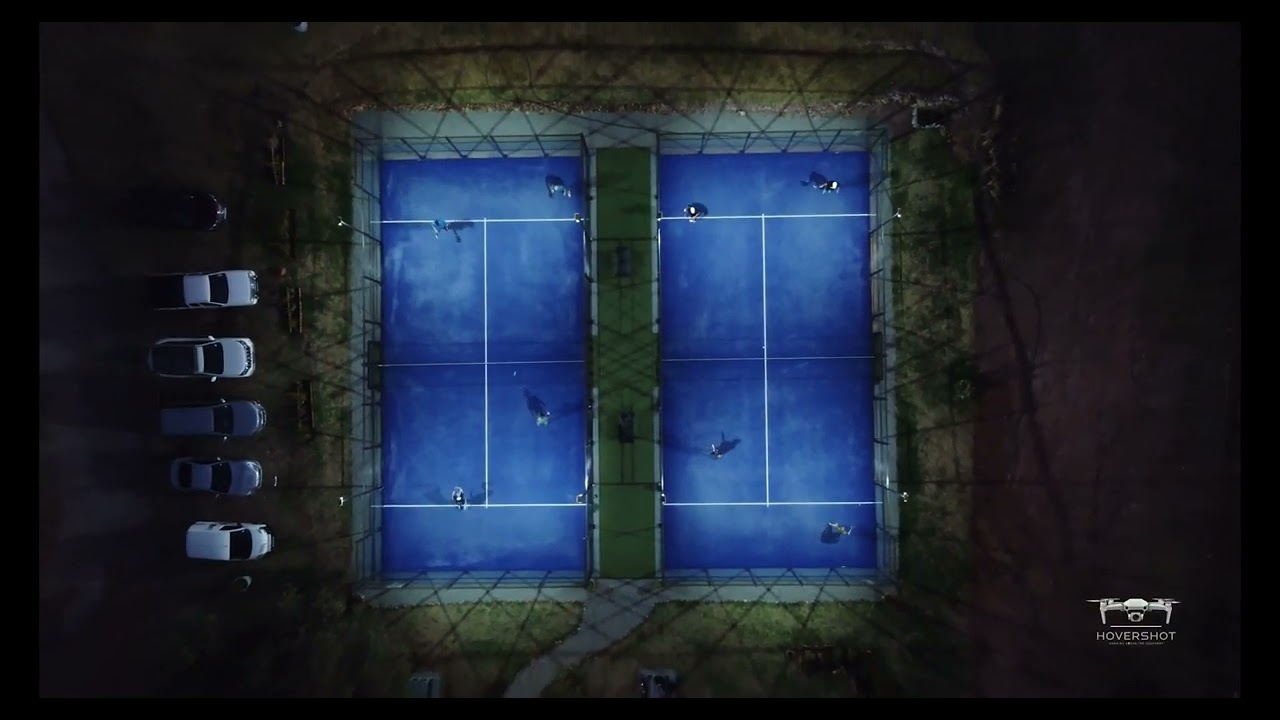 Padel Farm SA Night View (DJI MINI 2 4K)