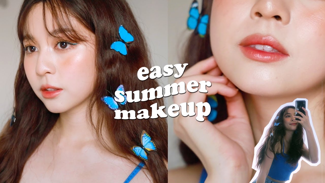 ✨EASY SUMMER MAKEUP แต่งหน้าโทนส้มหน้าร้อน ถ่ายรูปสวย! | Babyjingko