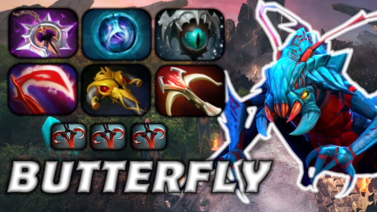 Dota 2 Pro Gameplay Weaver Butterfly