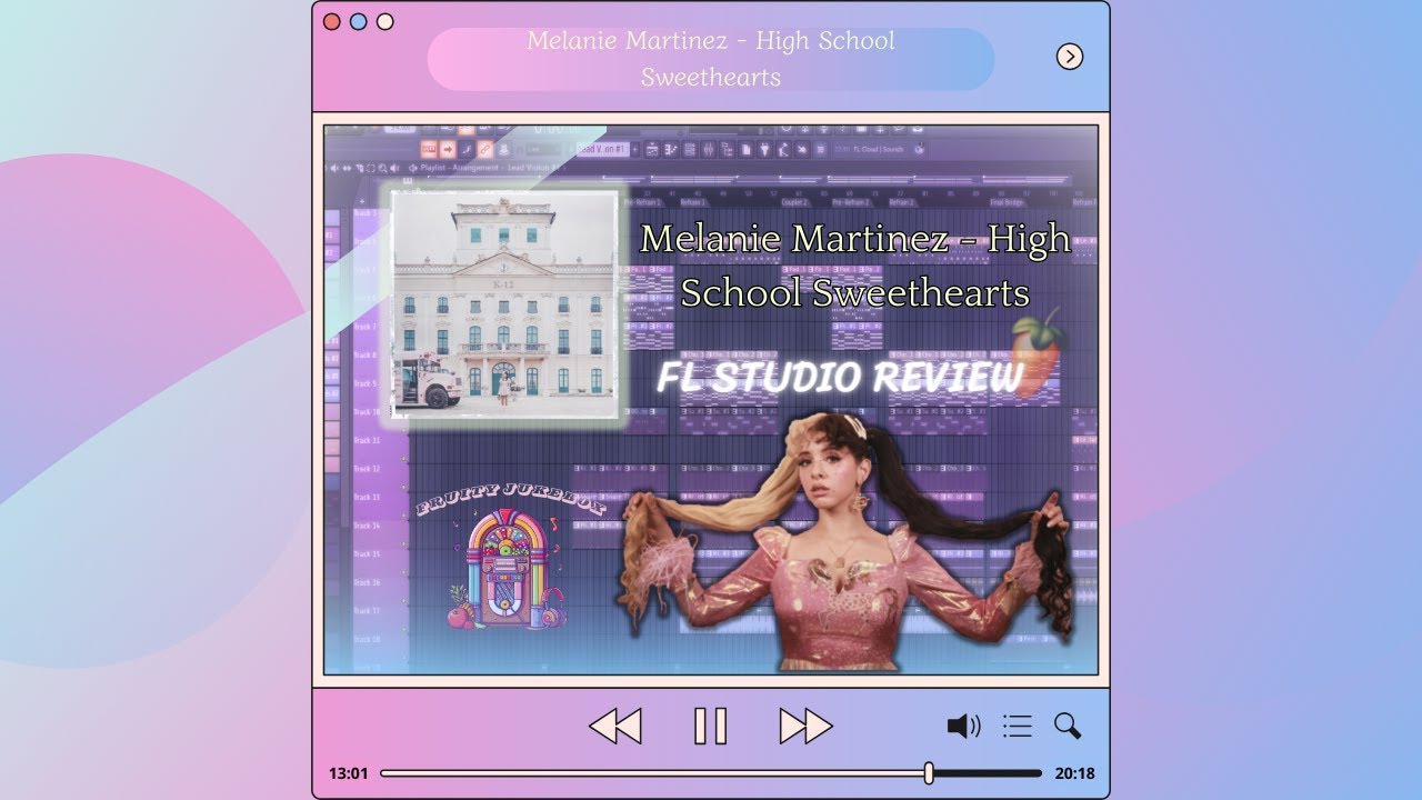 Melanie Martinez - High School Sweethearts (FL Studio Review) | Instrumental 🏫
