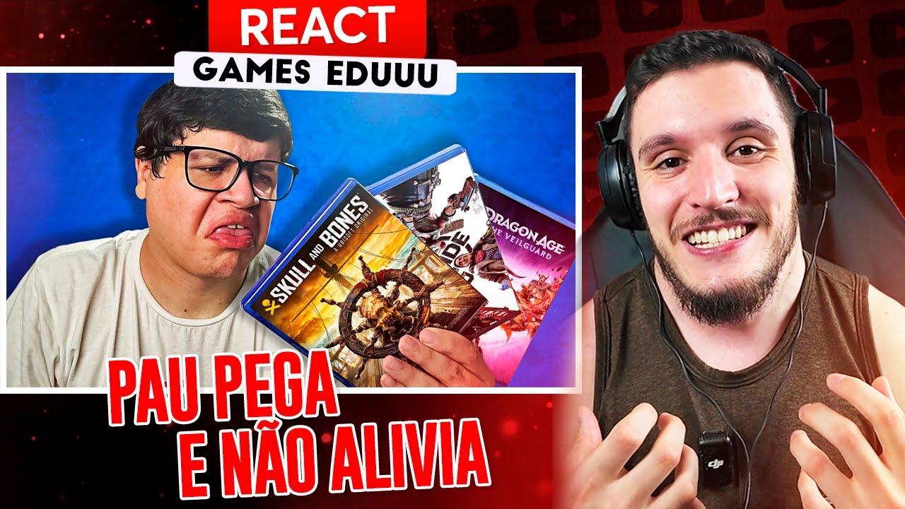 3 JOGOS PODRES QUE JOGUEI ESSE ANO - Games EduUu | React