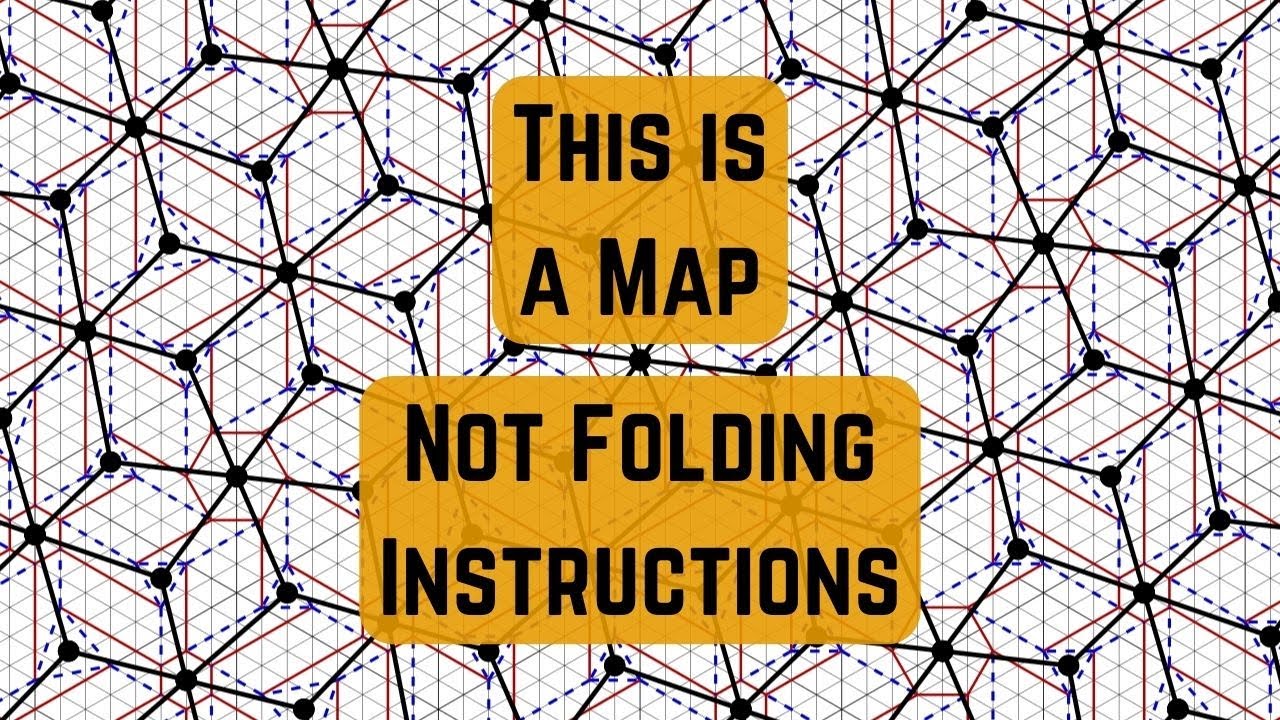 Crease Patterns are a Map, Not Directions