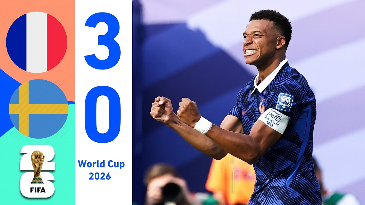 France vs Sweden 3-0 Highlights | All Goals & Extended Highlights | FIFA World Cup 2026