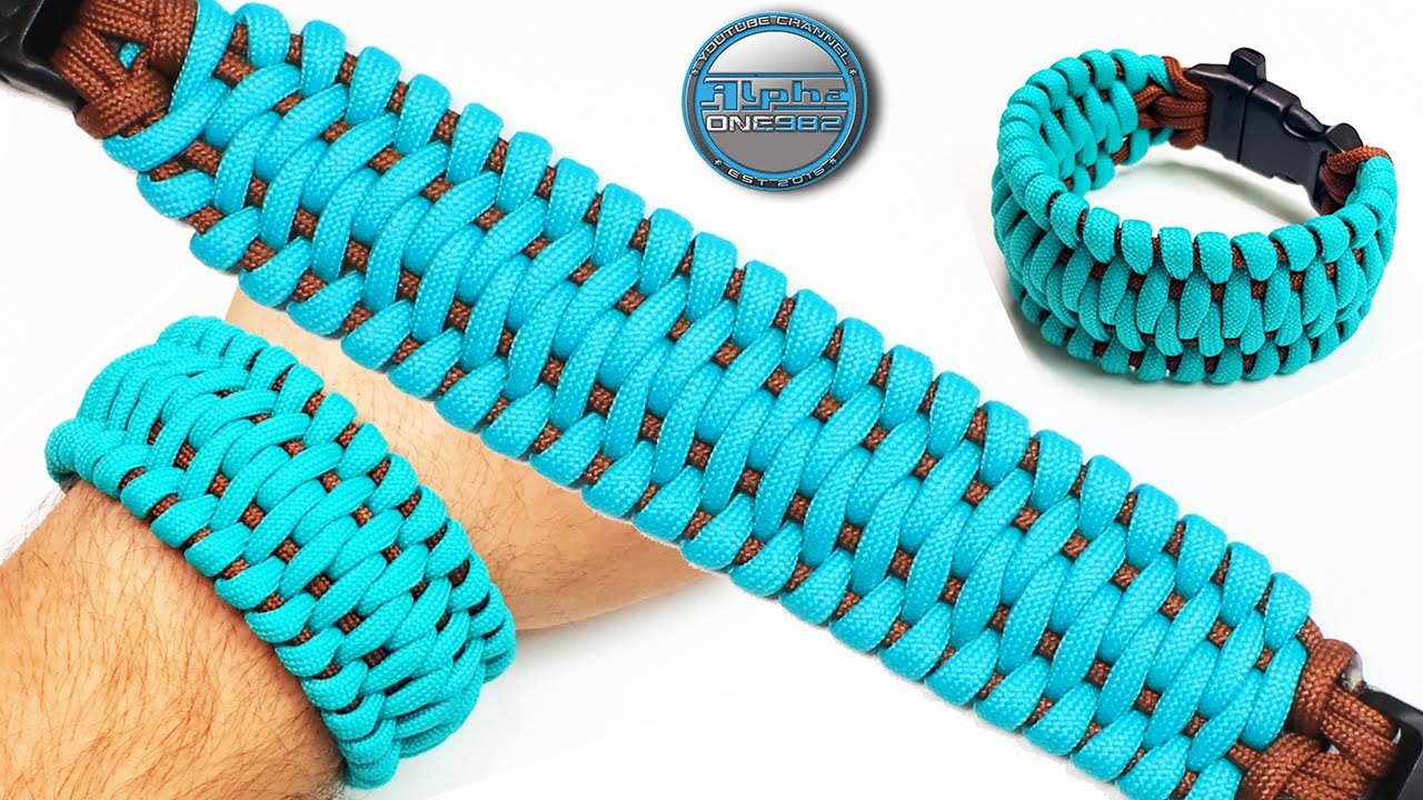 Awesome Trilobite Modified Paracord Bracelet World of Paracord Tutorials DIY