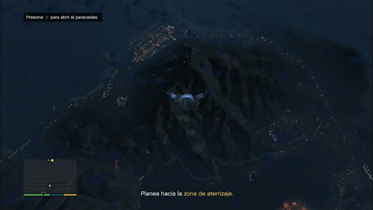 Asiendo misiones en GTA V 