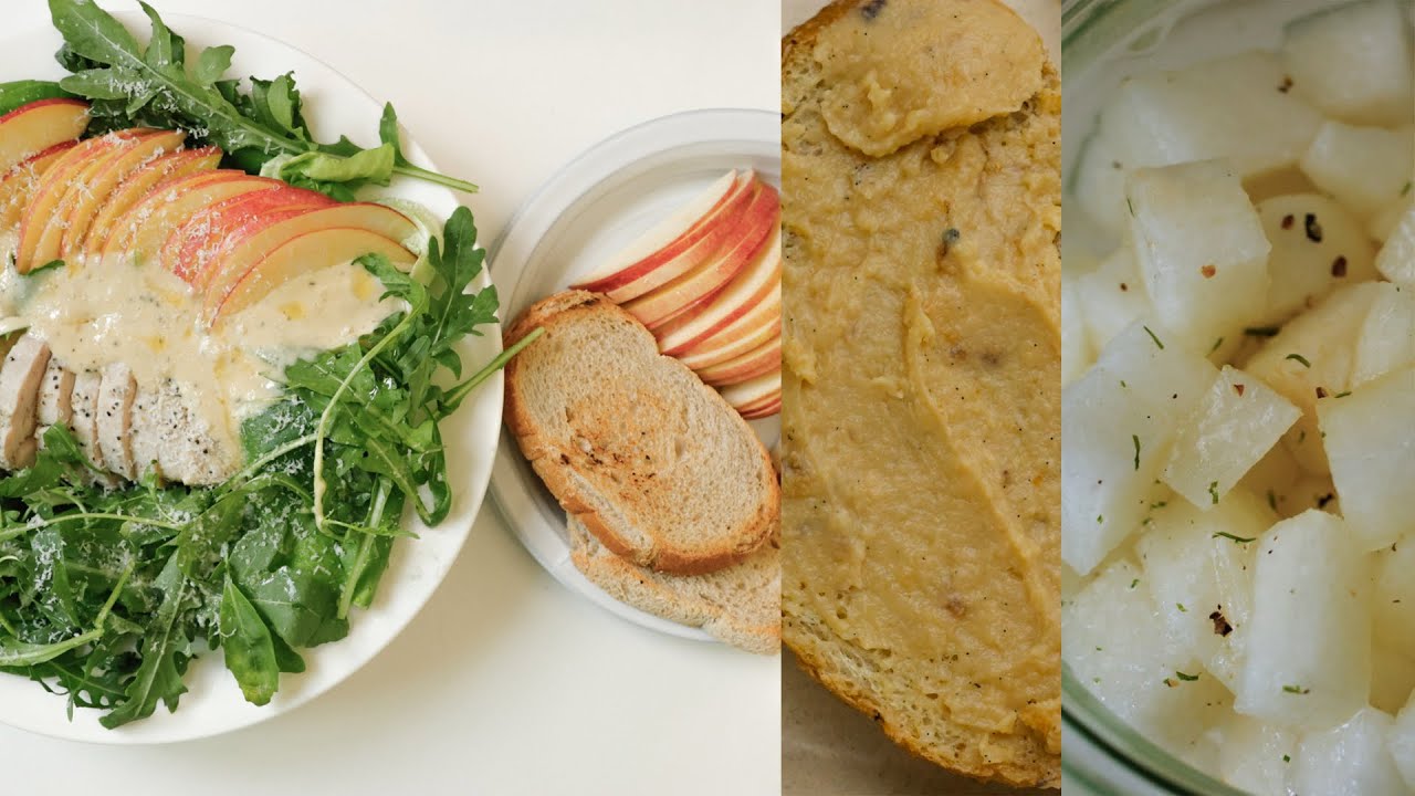 빵이랑 같이 먹으면 더 맛있는 샐러드 요리와, 밖에서도 맛있게 보낸 일상