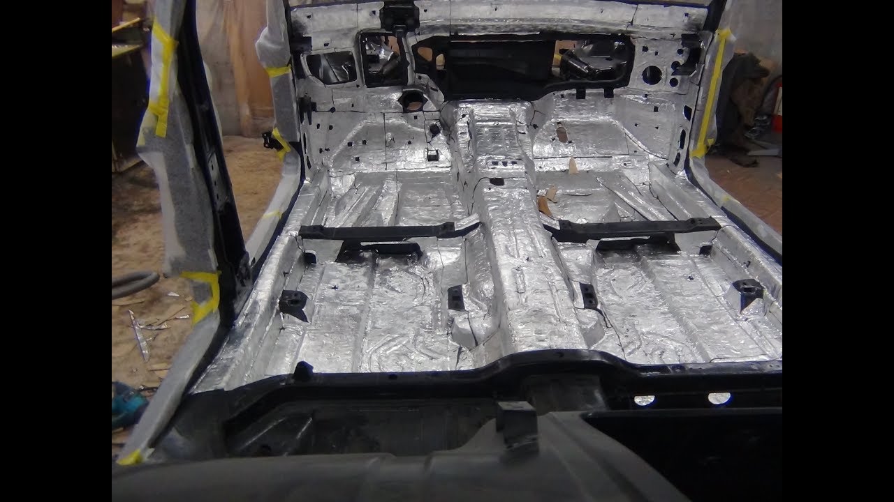 Восстановление  Mercedes W140.Часть 21. Виброизоляция w140