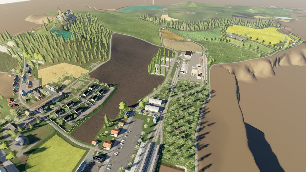 NEW MOD MAP - A TRAVERS LA FRANCE: FARMING SIMULATOR 19 PREMIUM EDITION *FLY OVER*