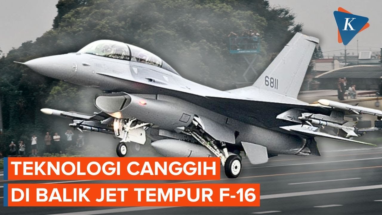 Spesifikasi Jet Tempur F-16, Sang Legenda yang Makin Menyala!