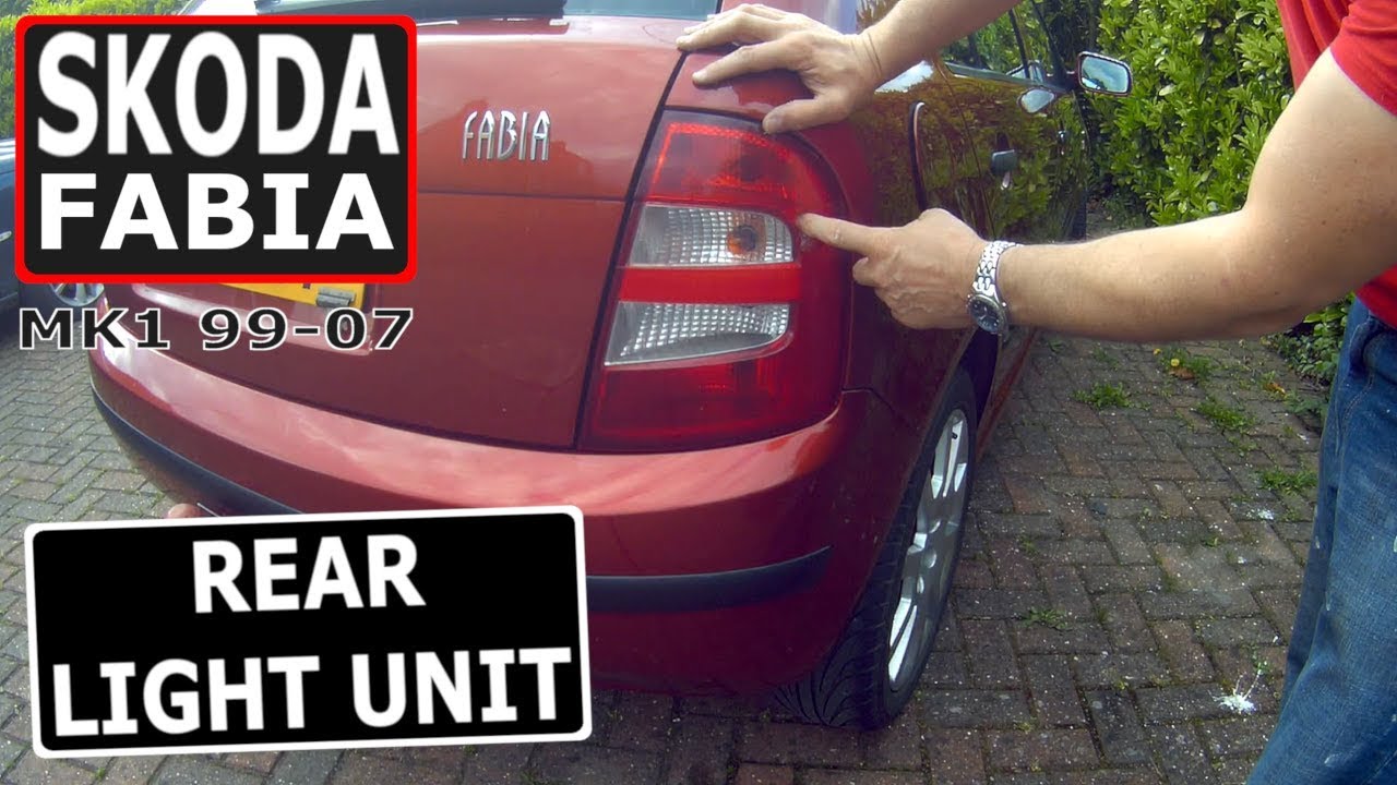 SKODA FABIA Rear Light Unit (MK1 99-07)