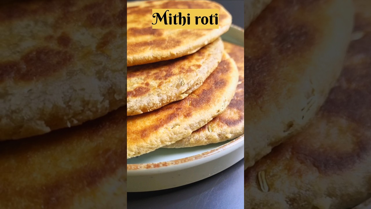 Tasty Mithi Roti Recipe 😋 | #shorts  #recipe