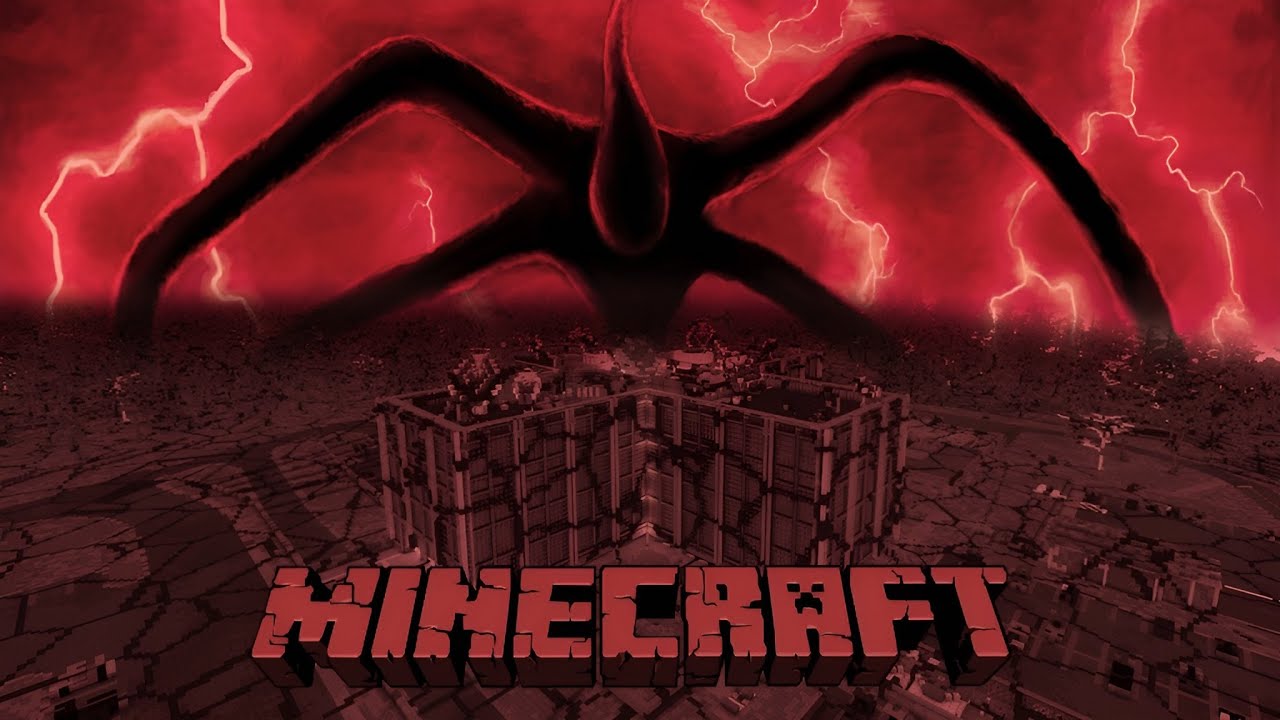 Я потратил 7 дней на создание мультсериала «Очень странные дела» в Minecraft.