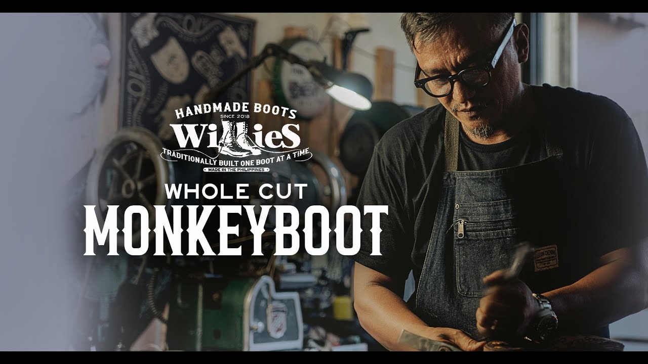 WILLIE'S MONKEYBOOT WHOLE CUT by WILLIE'S HANDMADE BOOTS