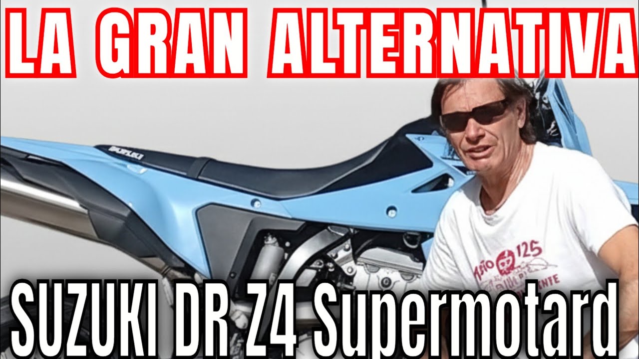 Presentación SUZUKI DR Z4 Super Motard de 400. LA DIVERSIÓN a OTRO NIVEL.