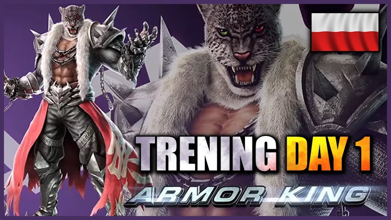 TEKKEN 7 - Armor King Trening DAY 1 / Zapis Live
