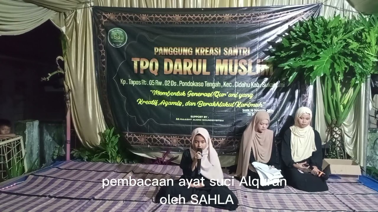 PEMBACAAN AYAT SUCI ALQUR'AN #reels #sekolah #santriputri #ngajibareng #belajar #santri #pesantren