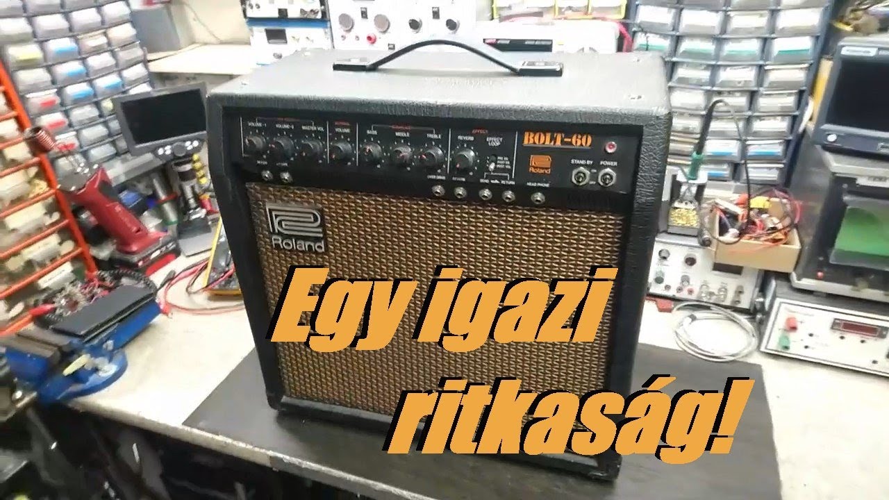 Ezért, már nem megyünk a boltba! Roland BOLT 60.