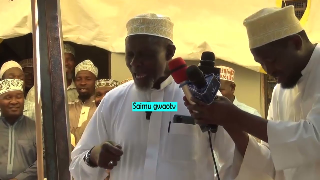SHEKH BANE AWAVUNJA MBAVU WATU MSIBANI ALIPOMUHOJI MUFT JE ANAWEZA KUWA KAMA MARHOUM SHEKH DOGA ?