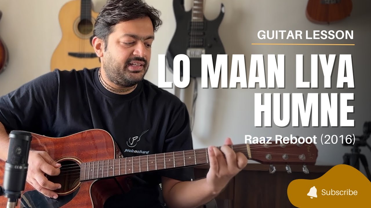 Lo Maan Liya Humne | Guitar Lesson | Raaz Reboot | Arijit Singh | Pickachord