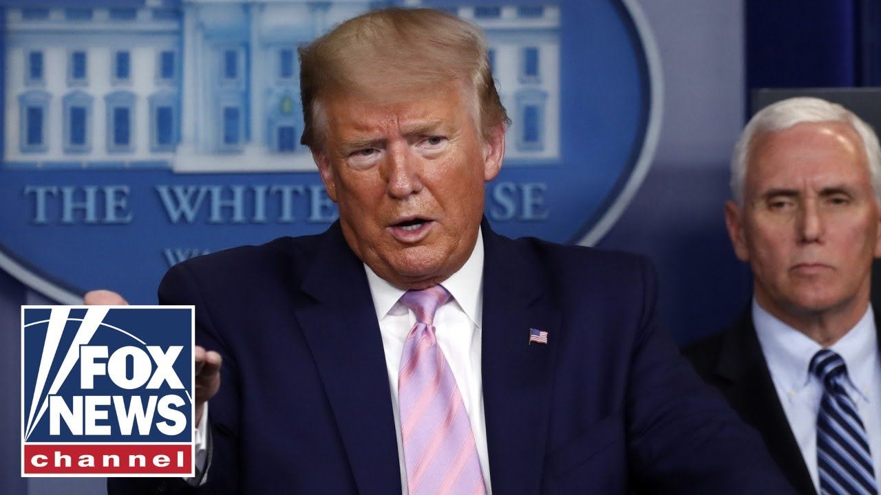 Trump says injecting disinfectant was sarcasm toward reporters