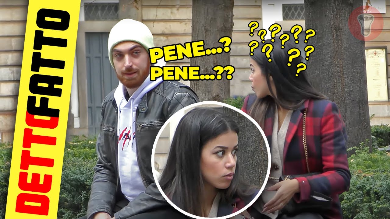 ''...Pene''? - Detto Fatto Ep.31 - [Candid Camera] - theShow