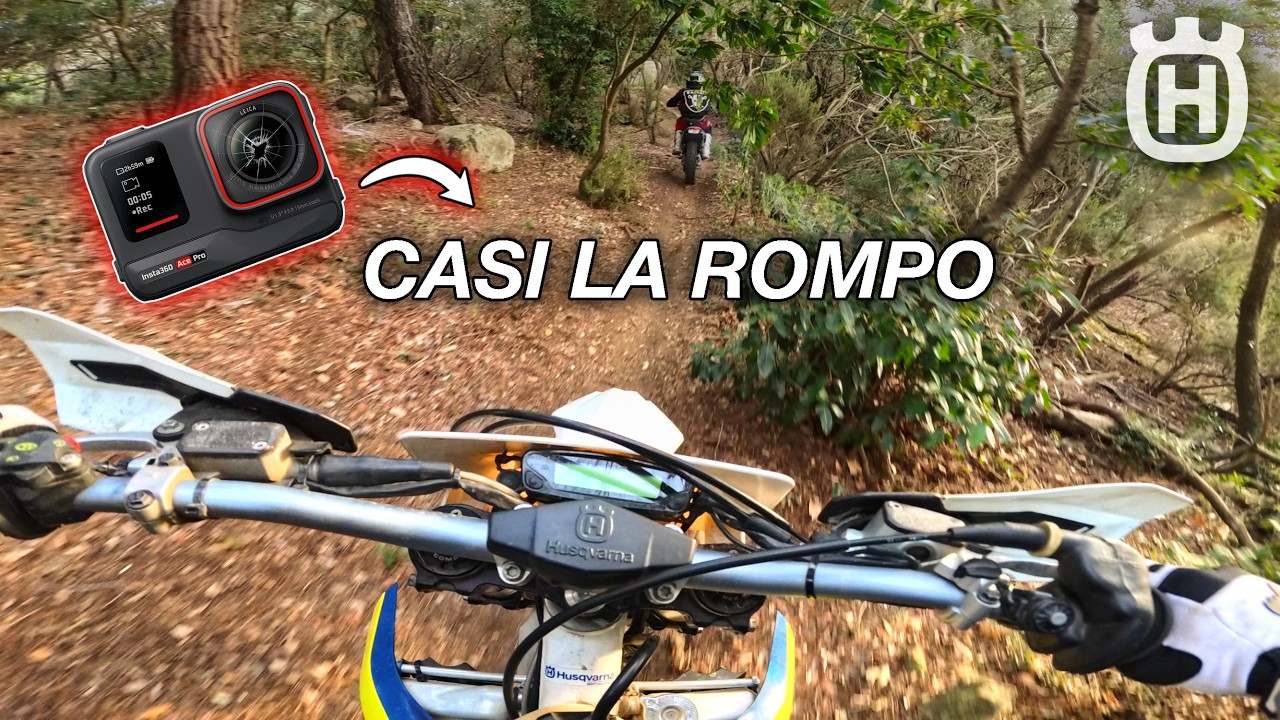 Mi PRIMER DÍA haciendo ENDURO y casi ROMPO LA CÁMARA