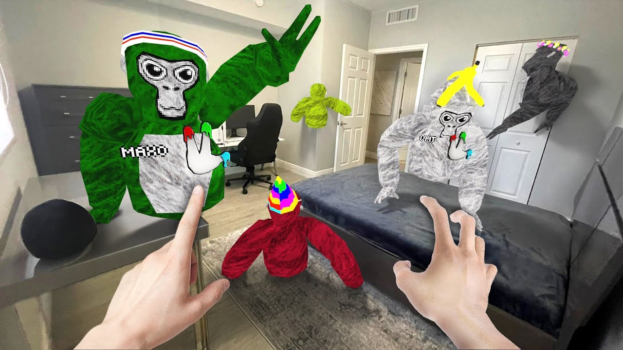Gorilla Tag в СМЕШАННОЙ РЕАЛЬНОСТИ&hellip;