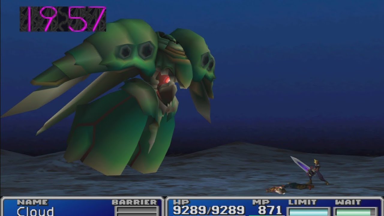 Fastest Emerald Weapon Kill | FF7 Original