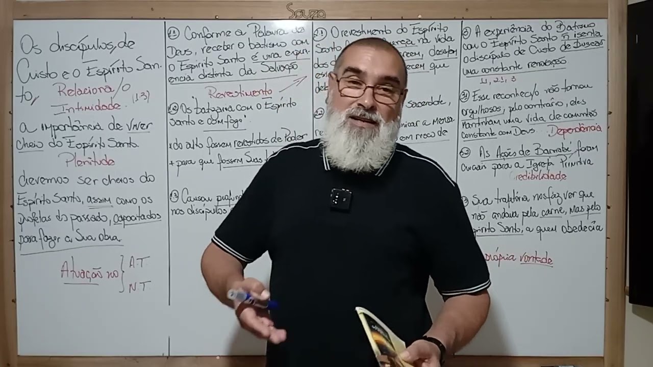 LIÇÃO 12 (ADULTOS BETEL) OS DISCÍPULOS DE CRISTO E O ESPÍRITO SANTO.