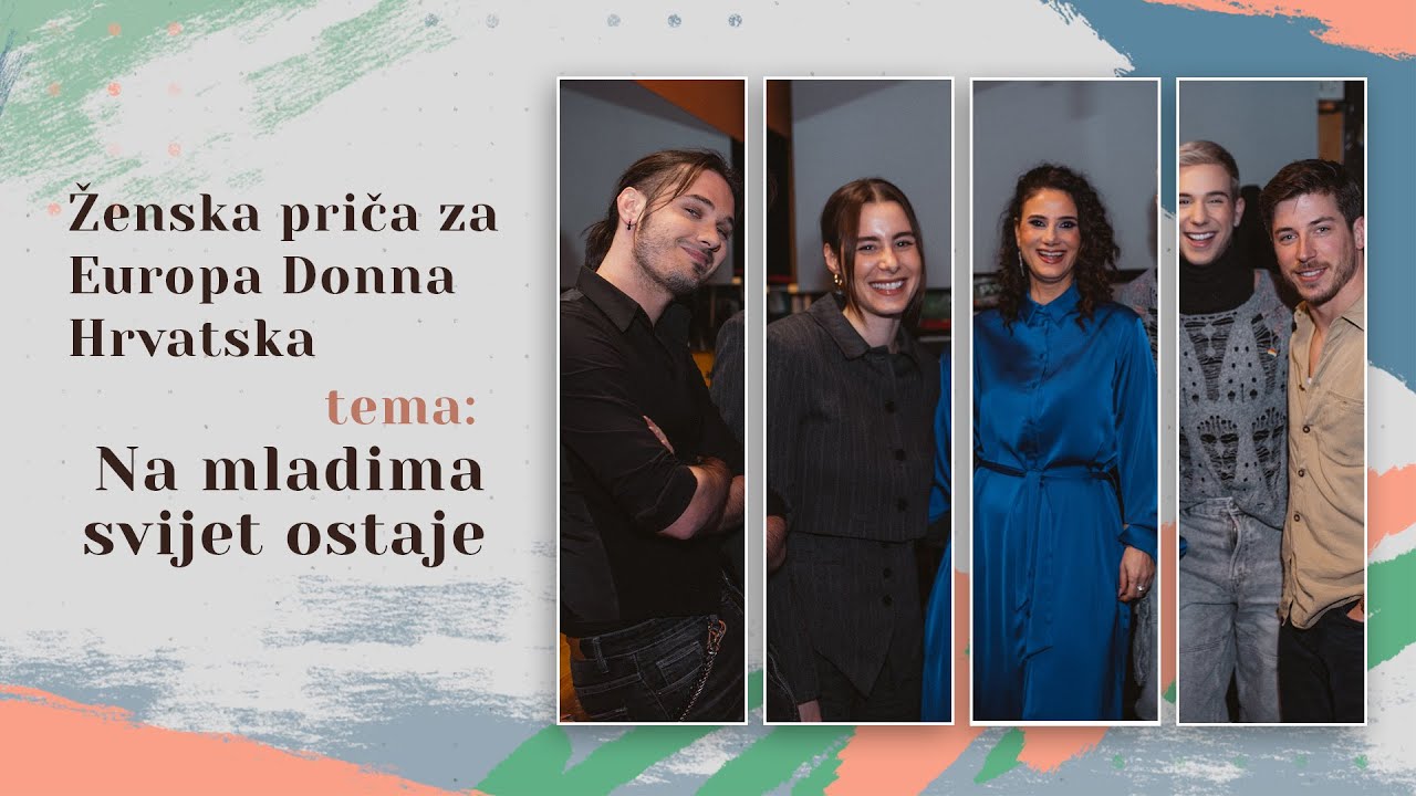 ŽENSKA PRIČA - Nika Turković, Marko Braić, Dino Jelusić, Marco Cuccurin: NA MLADIMA SVIJET OSTAJE👶