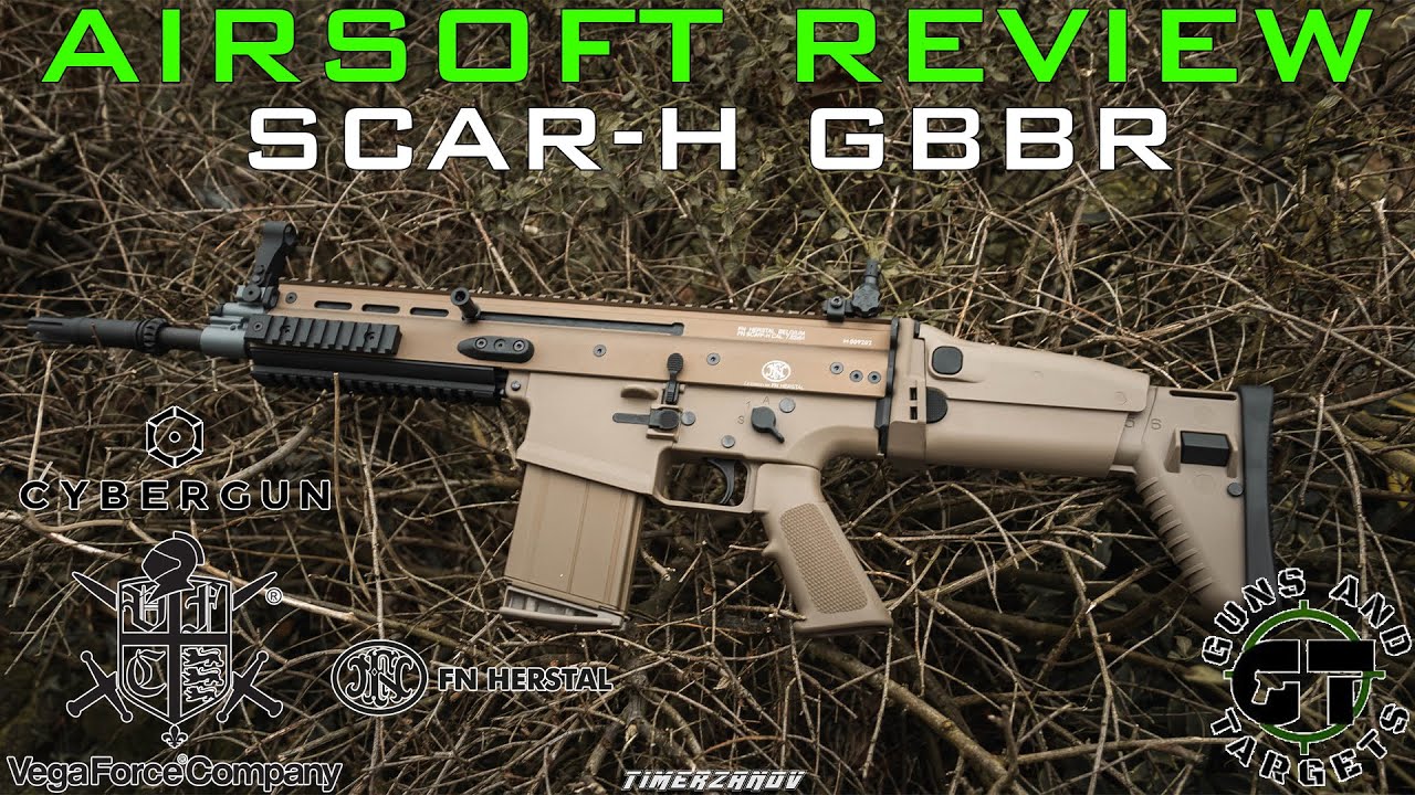 Airsoft Review #128 VFC FN Herstal SCAR-H GBBR VFC/CYBERGUN (GUNS AND TARGETS) [FR]