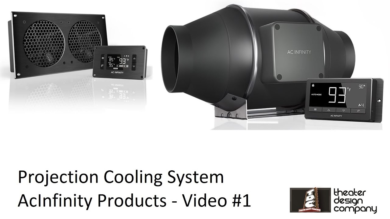 Home Theater Projector Cooling - Hush Box Idea -  Ac Infinity Intake and Exhaust Fan